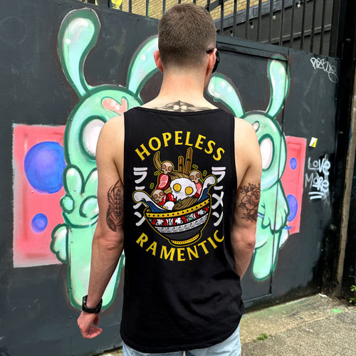 Hopeless Ramentic Tank (Unisex)-Tattoo Clothing, Tattoo Tank, 03980-Broken Society