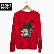 Load image into Gallery viewer, Krampus Alternative Christmas Jumper (Unisex)-Tattoo Clothing, Tattoo Sweatshirt, JH030-Broken Society