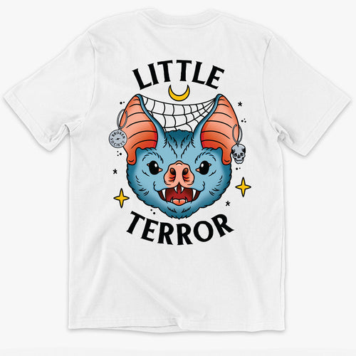 Little Terror Kids T-Shirt (Unisex)-Tattoo Clothing, Tattoo Kids Shirt, Mini Creator-Broken Society