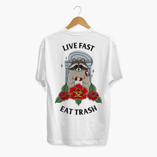 Load image into Gallery viewer, Live Fast Eat Trash T-shirt (Unisex)-Tattoo Clothing, Tattoo T-Shirt, N03-Broken Society