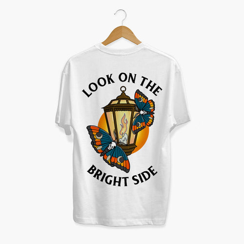 Look On The Bright Side T-shirt (Unisex)-Tattoo Clothing, Tattoo T-Shirt, N03-Broken Society