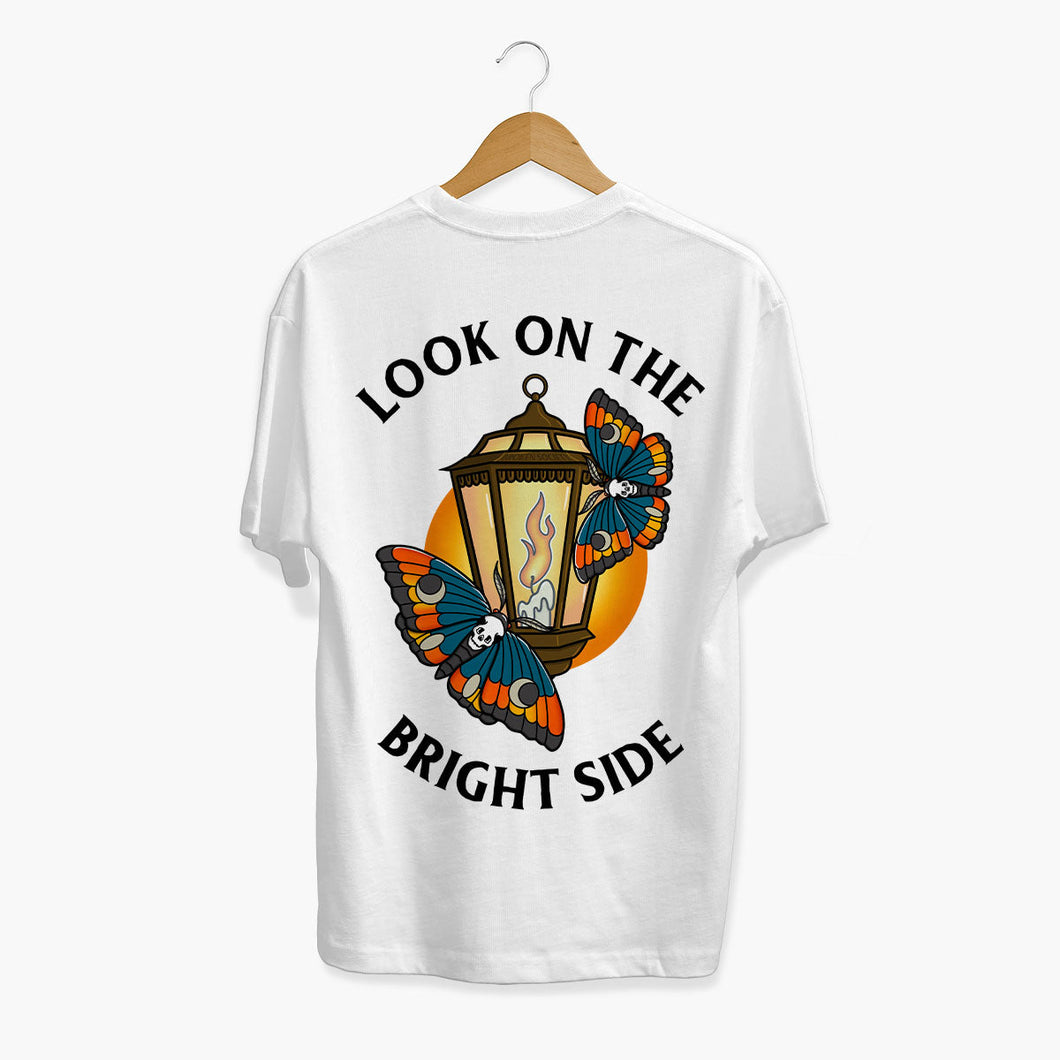 Look On The Bright Side T-shirt (Unisex)-Tattoo Clothing, Tattoo T-Shirt, N03-Broken Society