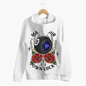 Magic 8 Ball Hoodie (Unisex)-Tattoo Clothing, Tattoo Hoodie, JH001-Broken Society