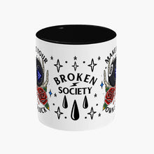 Load image into Gallery viewer, Magic 8 Ball Mug-Tattoo Apparel, Tattoo Accessories, Tattoo Gift, Tattoo Coffee Mug, 11oz White Ceramic-Broken Society