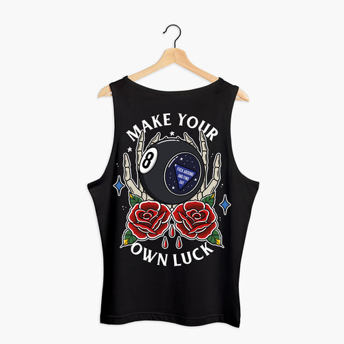 Magic 8 Ball (Unisex)-Tattoo Clothing, Tattoo Tank, 03980-Broken Society