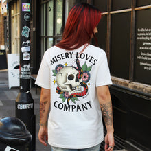 Load image into Gallery viewer, Misery Loves Company T-shirt (Unisex)-Tattoo Clothing, Tattoo T-Shirt, N03-Broken Society