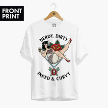 Load image into Gallery viewer, Nerdy Dirty T-shirt (Unisex)-Tattoo Clothing, Tattoo T-Shirt, N03-Broken Society