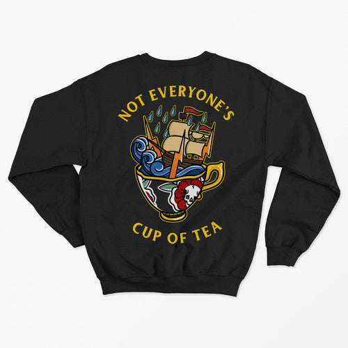 Not Everyone's Cup Of Tea Kids Sweatshirt (Unisex)-Broken Society