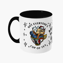 Load image into Gallery viewer, Not Everyone&#39;s Cup Of Tea Mug-Tattoo Apparel, Tattoo Accessories, Tattoo Gift, Tattoo Coffee Mug, 11oz White Ceramic-Broken Society