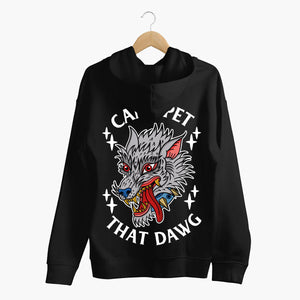 Pet That Dawg Hoodie (Unisex)-Tattoo Clothing, Tattoo Hoodie, JH001-Broken Society