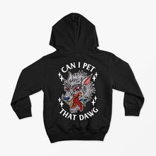 Load image into Gallery viewer, Pet That Dawg Kids Hoodie (Unisex)-Tattoo Clothing, Tattoo Hoodie, JH001B-Broken Society