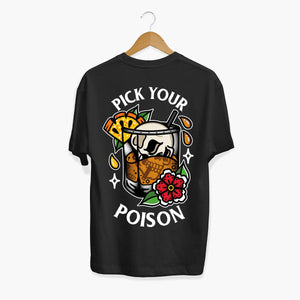 Pick Your Poison T-shirt (Unisex)-Tattoo Clothing, Tattoo T-Shirt, EP01-Broken Society