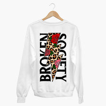 Load image into Gallery viewer, Roses And Animal Print Sweatshirt (Unisex)-Tattoo Clothing, Tattoo Sweatshirt, JH030-Broken Society