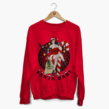 Load image into Gallery viewer, Santa Baby Christmas Jumper (Unisex)-Tattoo Clothing, Tattoo Sweatshirt, JH030-Broken Society