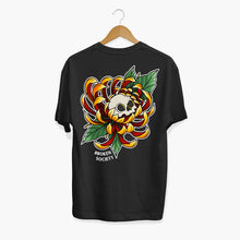 Load image into Gallery viewer, Skull Flower T-shirt (Unisex)-Tattoo Clothing, Tattoo T-Shirt, N03-Broken Society