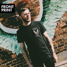 Load image into Gallery viewer, Broken Society Skull T-Shirt (Unisex)-Tattoo Clothing, Tattoo T-Shirt, N03-Broken Society