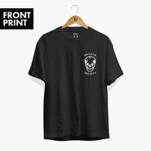 Load image into Gallery viewer, Broken Society Skull T-Shirt (Unisex)-Tattoo Clothing, Tattoo T-Shirt, N03-Broken Society