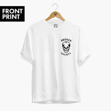 Load image into Gallery viewer, Broken Society Skull T-Shirt (Unisex)-Tattoo Clothing, Tattoo T-Shirt, N03-Broken Society