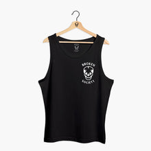 Load image into Gallery viewer, Skull Front Print Tank (Unisex)-Tattoo Clothing, Tattoo Tank, 03980-Broken Society