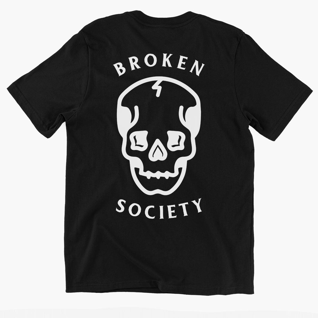 Skull Kids T-Shirt (Unisex)-Tattoo Clothing, Tattoo Kids Shirt, Mini Creator-Broken Society