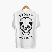 Load image into Gallery viewer, Broken Society Skull T-Shirt (Unisex)-Tattoo Clothing, Tattoo T-Shirt, N03-Broken Society