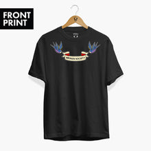 Load image into Gallery viewer, Swallows T-shirt (Unisex)-Tattoo Clothing, Tattoo T-Shirt, N03-Broken Society