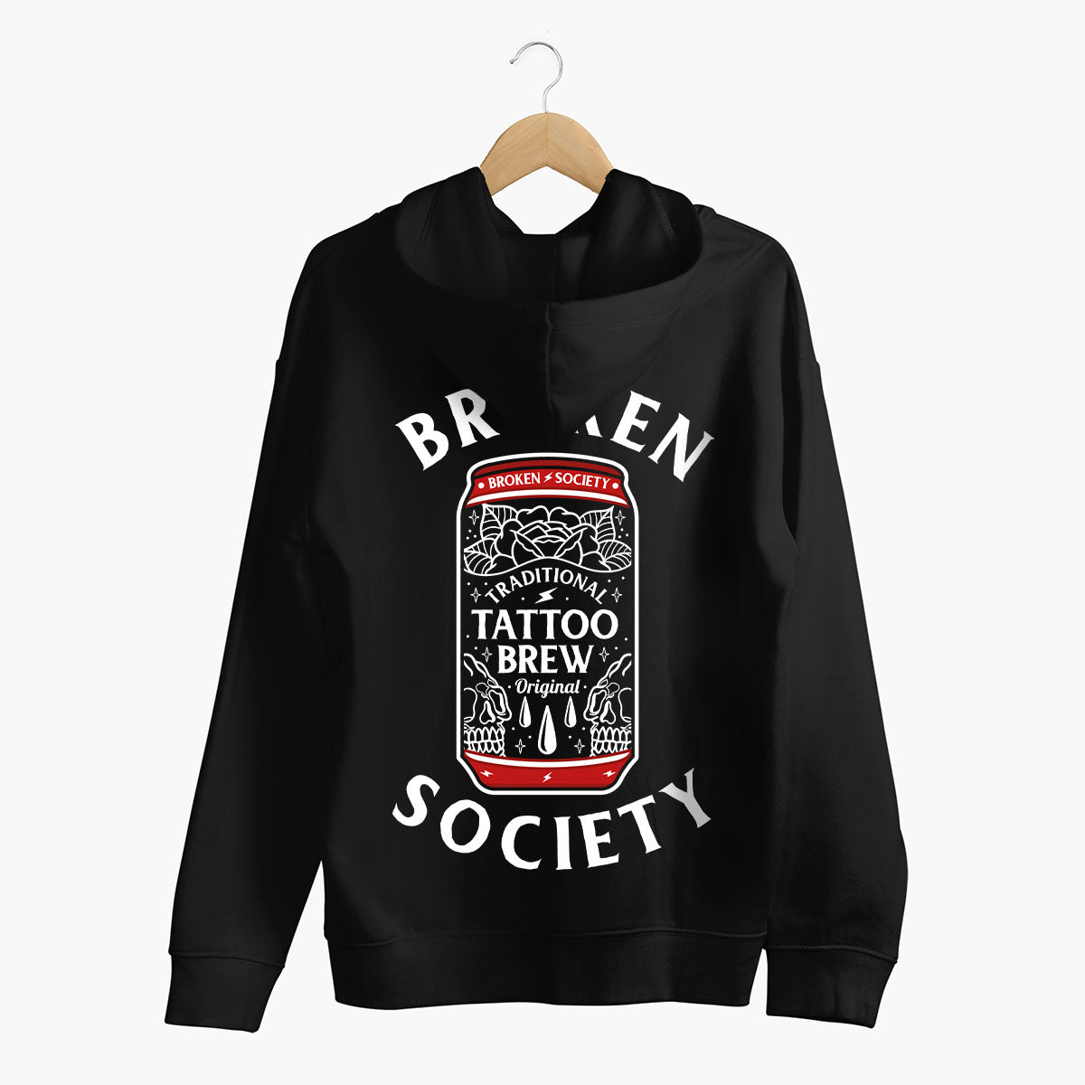 Tattoo Brew Back Print Hoodie