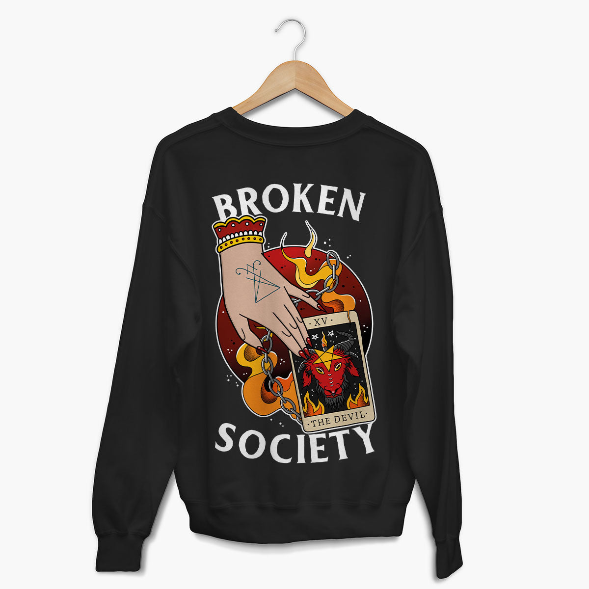 Devil Tarot Sweatshirt