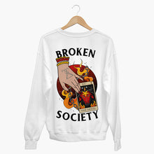 Load image into Gallery viewer, The Devil Tarot Sweatshirt (Unisex)-Tattoo Clothing, Tattoo Sweatshirt, JH030-Broken Society