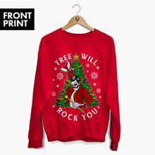 Load image into Gallery viewer, Tree Will Rock You Christmas Jumper (Unisex)-Tattoo Clothing, Tattoo Sweatshirt, JH030-Broken Society