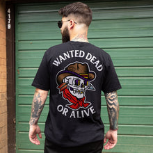 Load image into Gallery viewer, Wanted Dead Or Alive T-shirt (Unisex)-Tattoo Clothing, Tattoo T-Shirt, N03-Broken Society