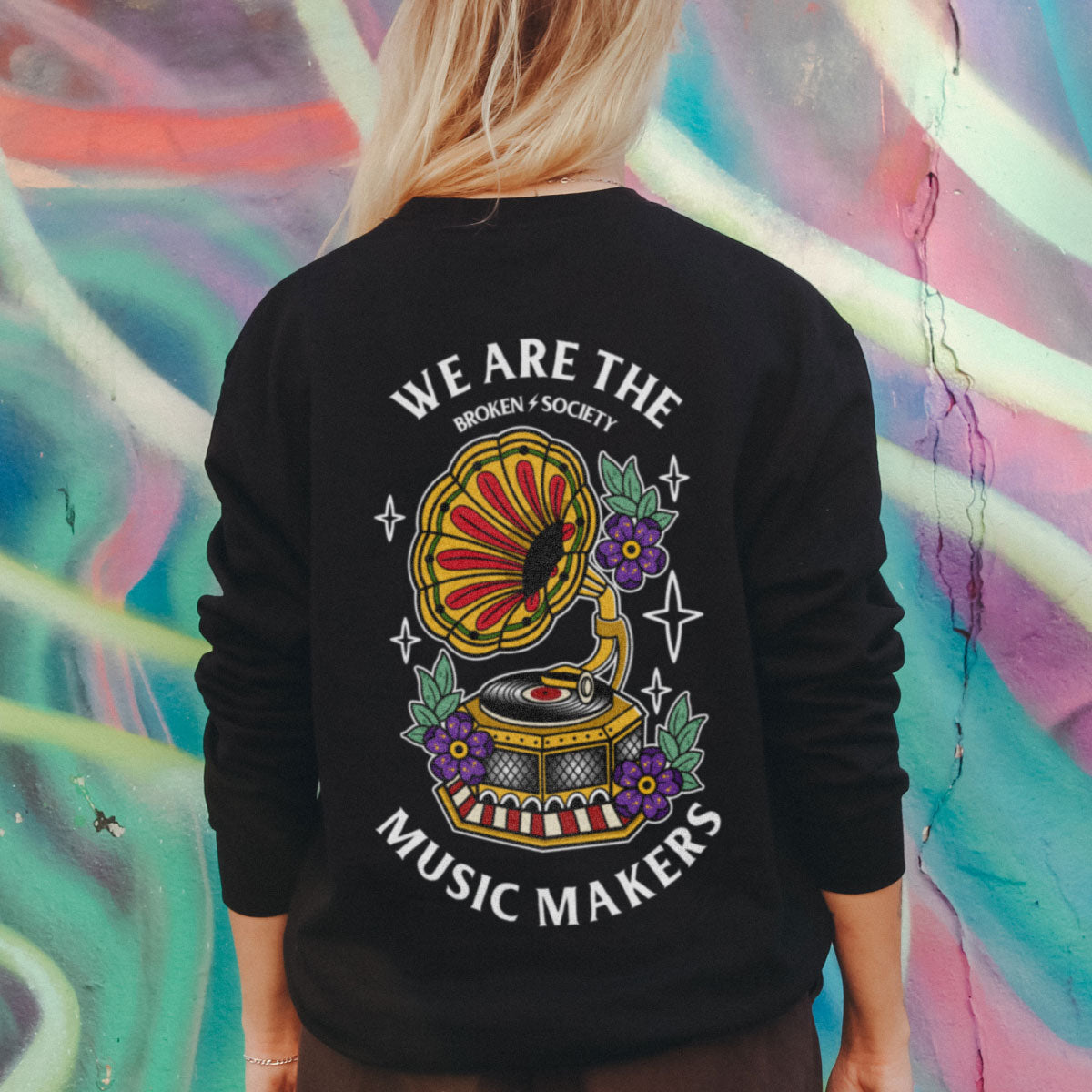 „Streichel deinen Hund“-Sweatshirt (Unisex)