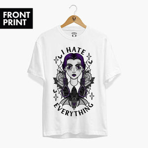 Wednesday Addams T-Shirt (Unisex)-Tattoo Clothing, Tattoo T-Shirt, N03-Broken Society