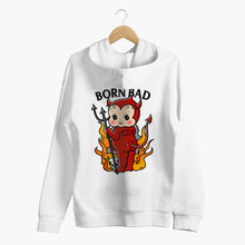 Load image into Gallery viewer, Born Bad Devil Hoodie (Unisex)-Tattoo Clothing, Tattoo Hoodie, JH001-Broken Society