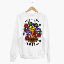 Load image into Gallery viewer, Get In Loser Sweatshirt (Unisex)-Tattoo Clothing, Tattoo Sweatshirt, JH030-Broken Society